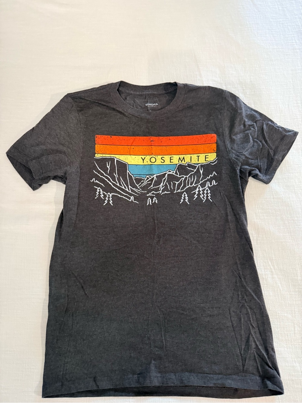 Sonoma Brand Yosemite Graphic Short Sleeve Tee - Charcoal